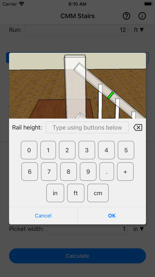 #4. CMM Stair Rail Calculator (iOS) 게시자: CMM, Inc.