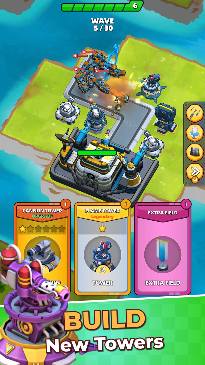 Island Defense TD - Tower War