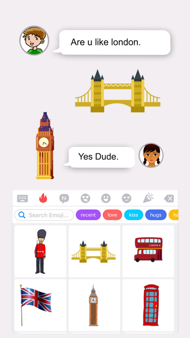 London Sticker Pack! Screenshot