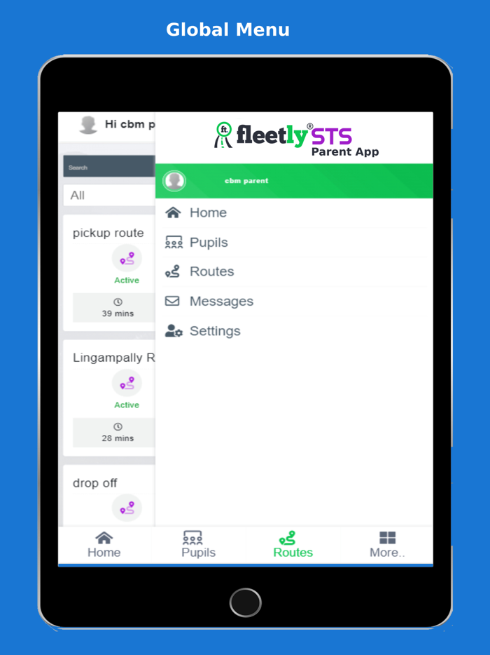 Fleetly STS -Parent App