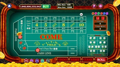 Screenshot #1 pour Craps - Casino Style!