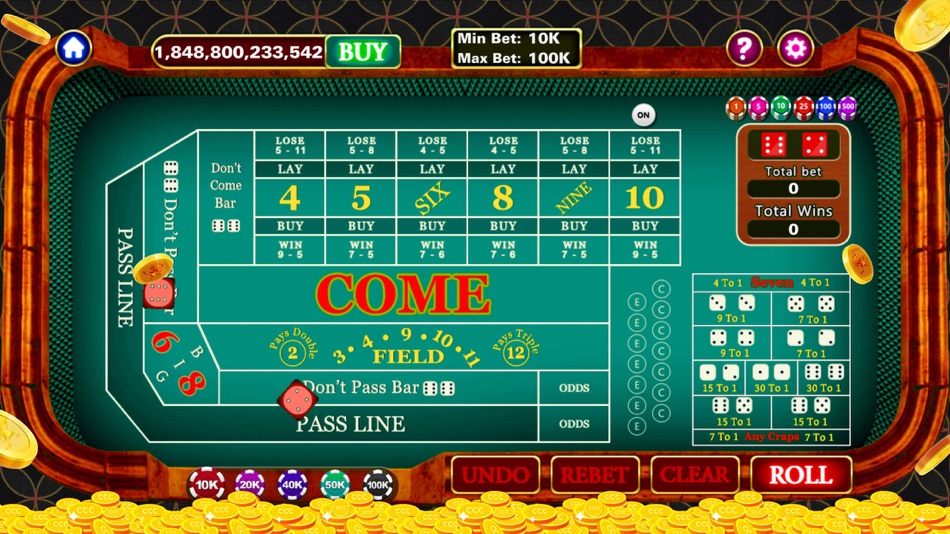 Craps - Casino Style! - 2.9 - (iOS)