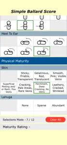 Simple Ballard Score screenshot #2 for iPhone