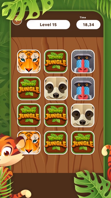 Screenshot #2 pour Memory Animals Match Game