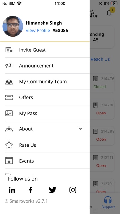 Smartworks Mobile App screenshot-4