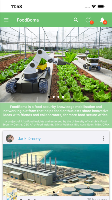 FoodBoma Screenshot 2 - AppWisp.com