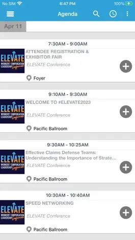 Game screenshot ELEVATE Work Comp Conference mod apk
