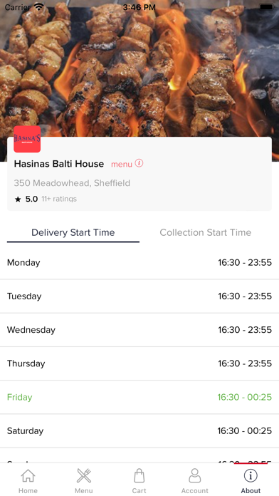 Screenshot #3 pour Hasina's Balti House