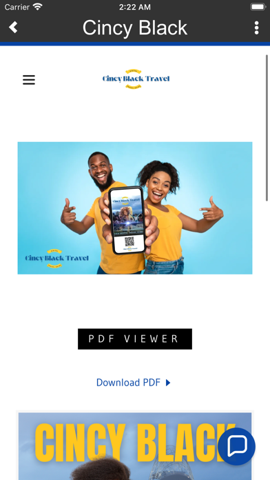Cincy Black Travel Guide Screenshot