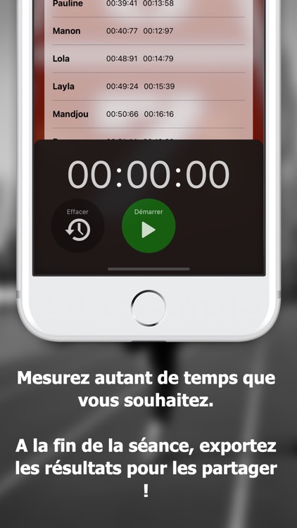 ChronoClub : prise temps sport screenshot-3