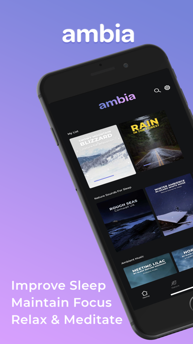 Ambia - Sleep & Meditation Screenshot