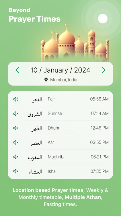 Islamic Calendar & Prayer Apps