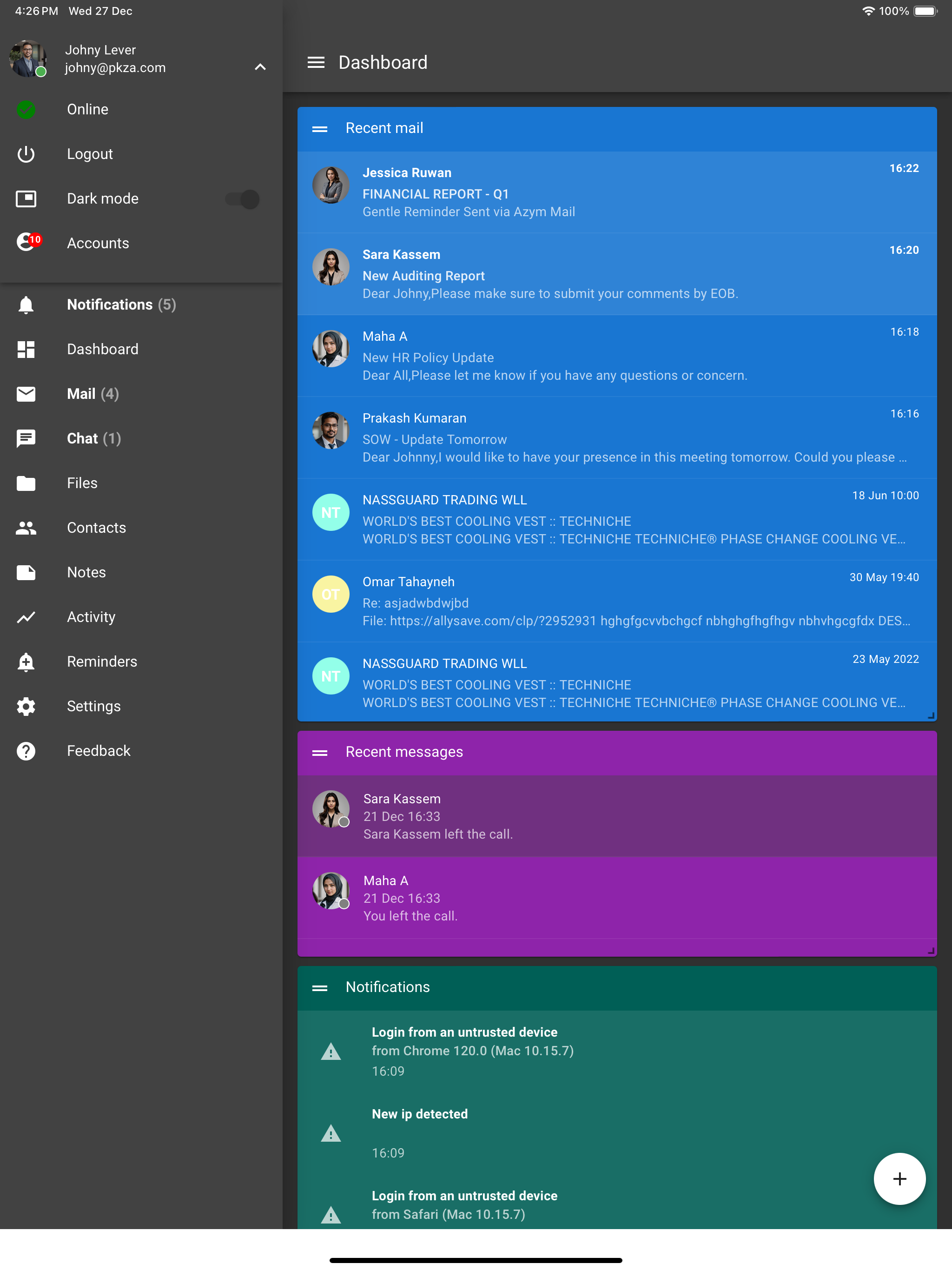 Azym Mail