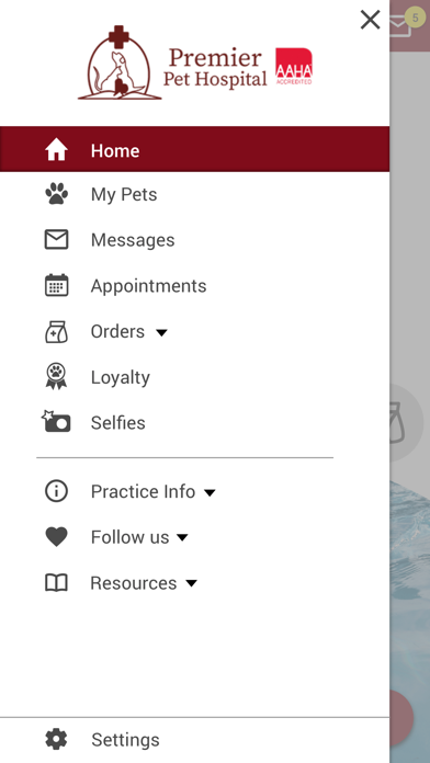 Premier Pet Hospital Screenshot