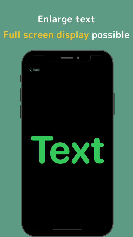#1. Text Enlargement App-BigMoji (iOS) Tekijänä: tatsuyuki shibuya