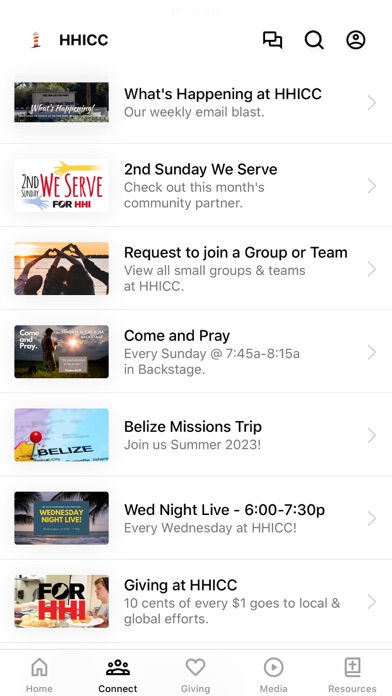 Hilton Head Island CC Screenshot