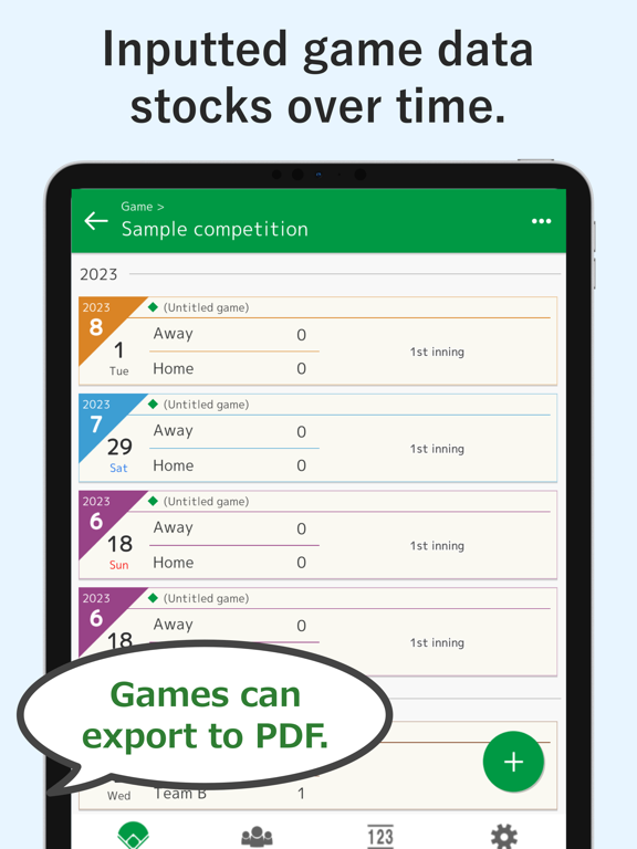 Visco mobile iPad screenshot 6 - Sports app