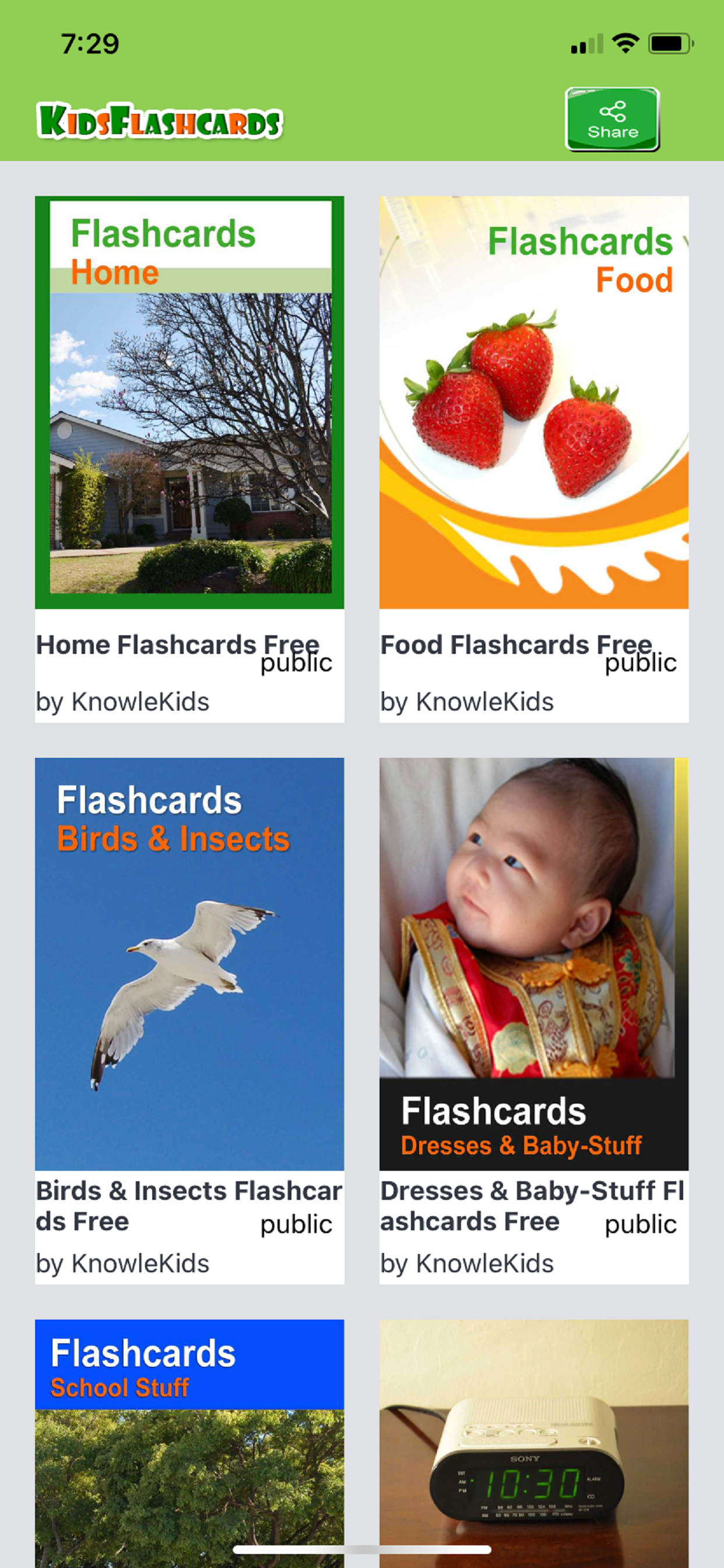 KnowleKids Flashcards Lite