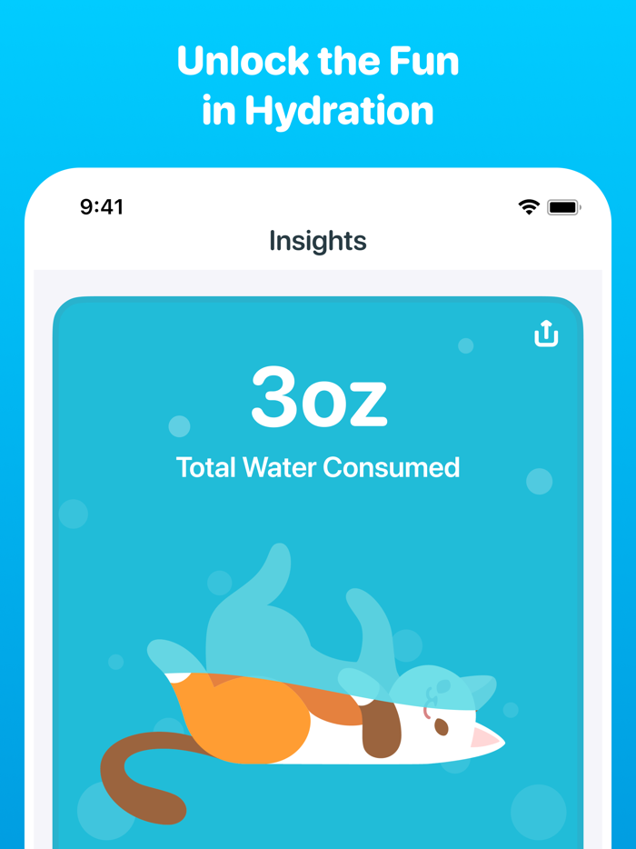 Plant Nanny Cute Water Tracker