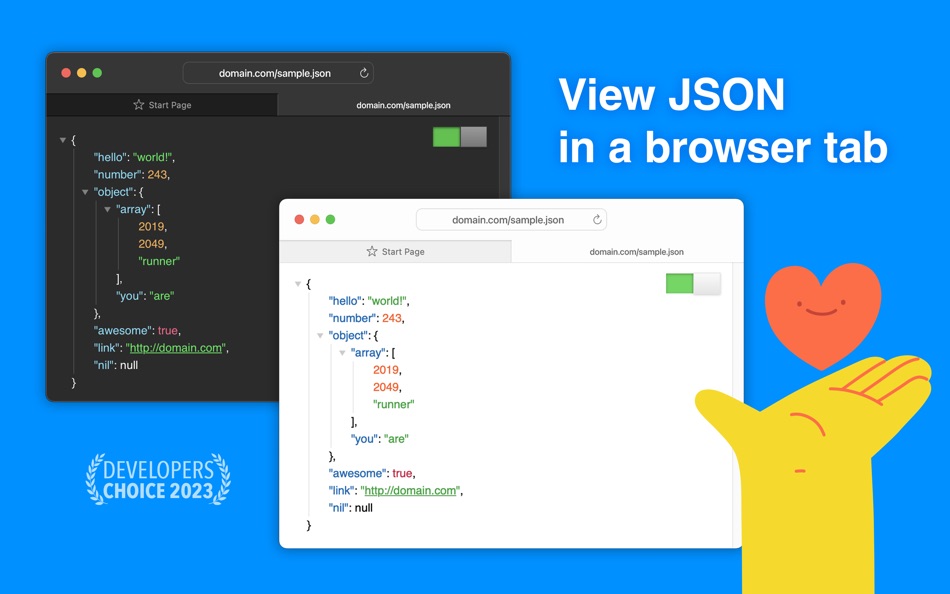 JSON Formatter for Safari - 1.5 - (macOS)
