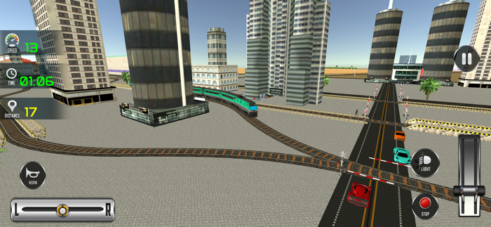 Realistic Train Driver Journey