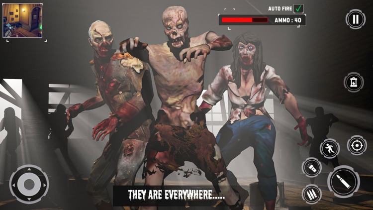 Zombie Hunter Shooting Game 3D screenshot-3