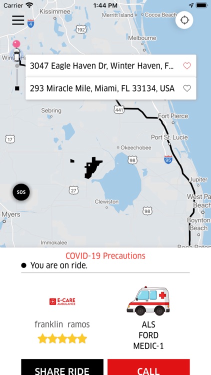 E CARE AMBULANCE FACILITY screenshot-5