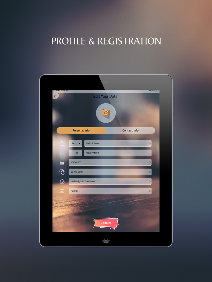 #2. CRM - Customer Relation Manger (iOS) 由: GatiSofttech