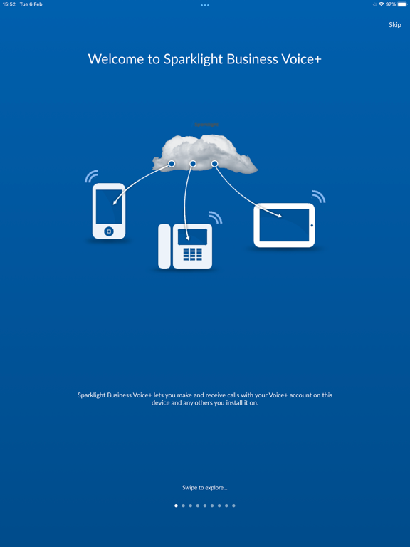 Sparklight Business Voice+ iPad screenshot 3 - Business app