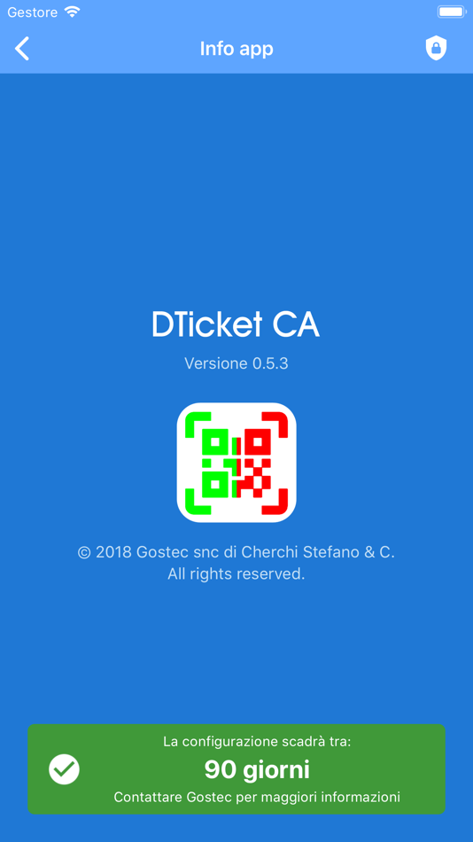 #5. DTicket CA (iOS) 由: GOSTEC SNC DI CHERCHI STEFANO & C.