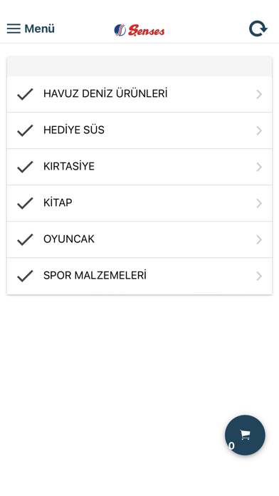 Şenses B2B Screenshot