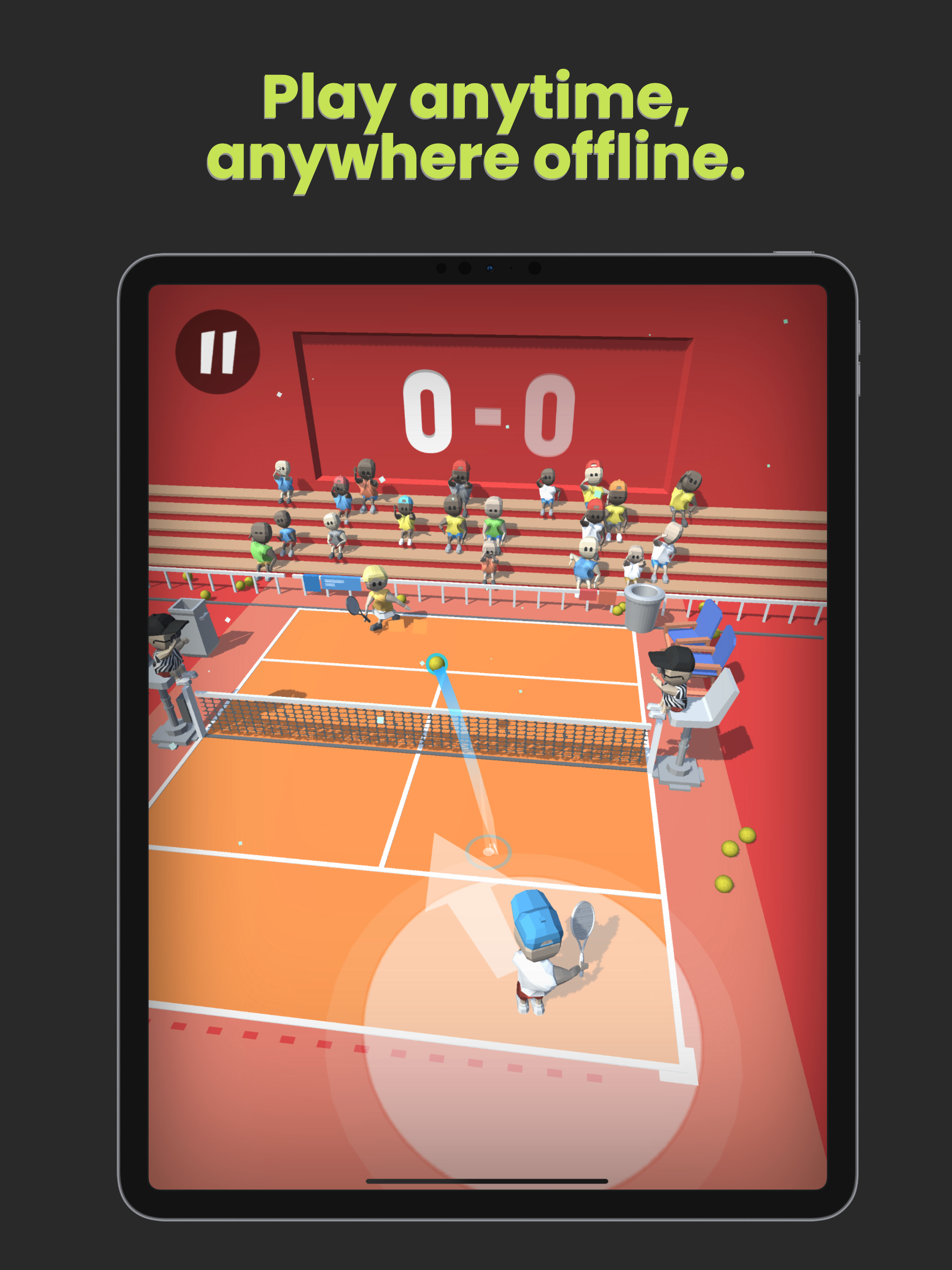 Voxel Tennis! screenshot 5