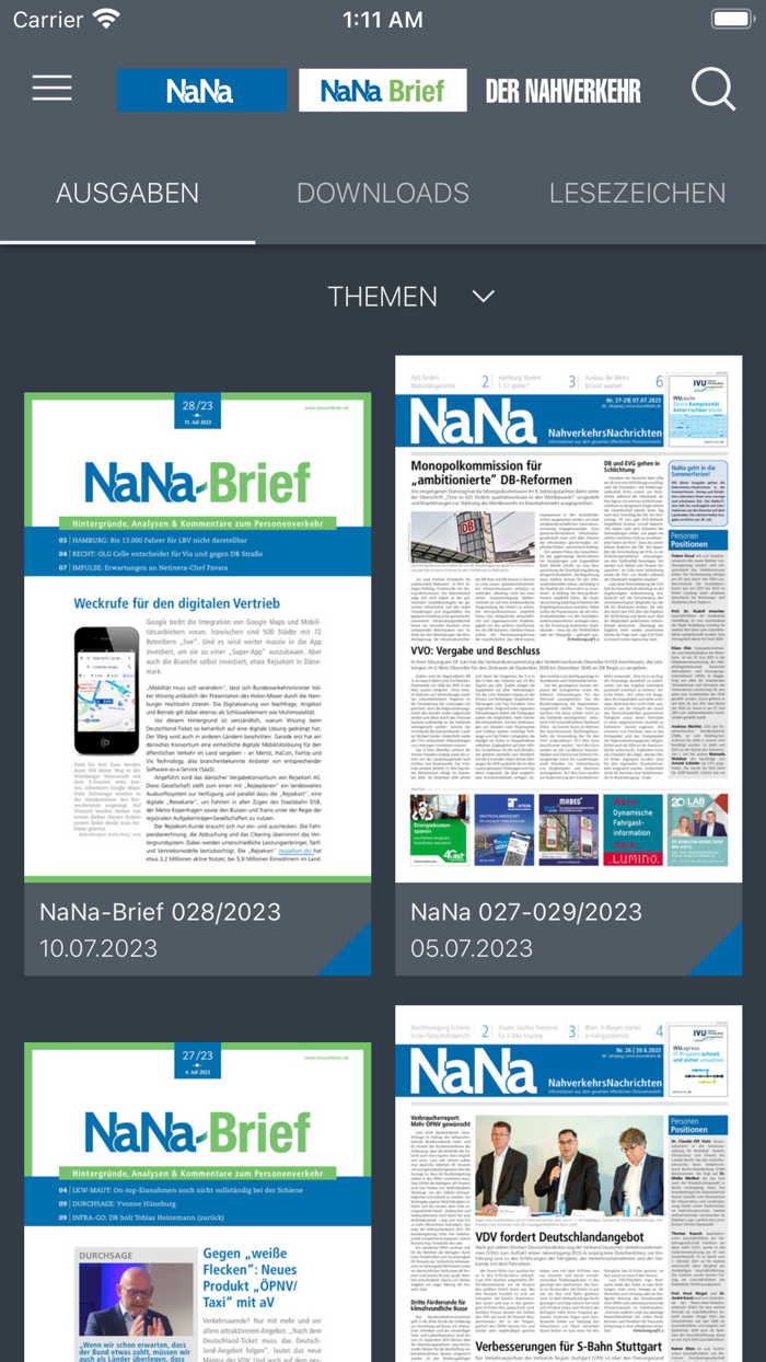 Alba Fachmedien ÖPNV Kiosk