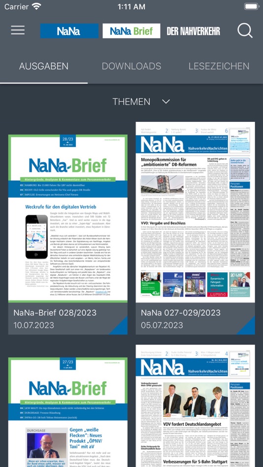 #1. Alba Fachmedien ÖPNV Kiosk (iOS) 게시자: DVV Media Group GmbH