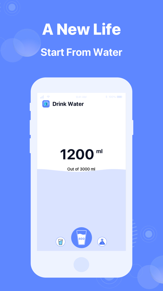 Drink Water-Tracker Reminder - 1.0.3 - (iOS)