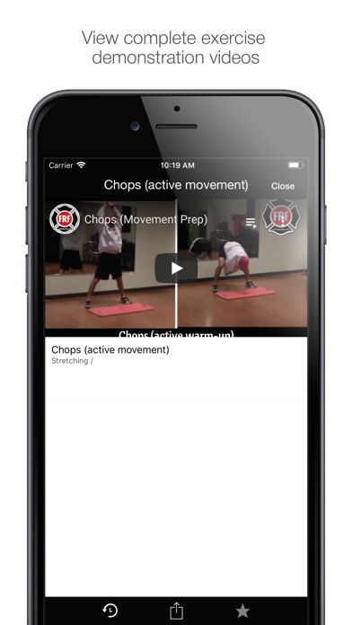 Fire Rescue Fitness Screenshot