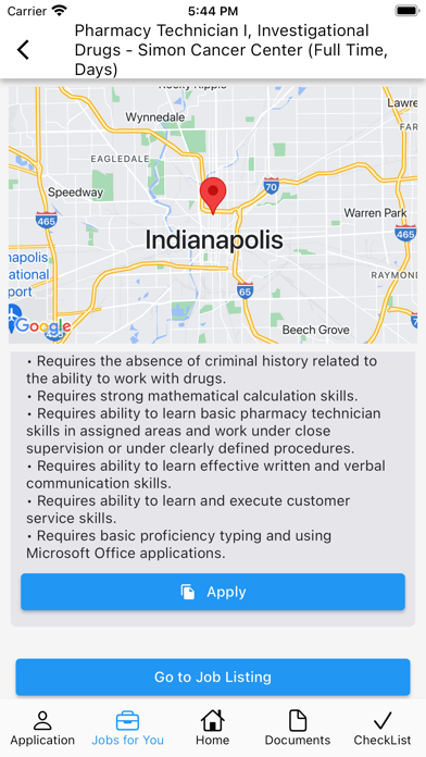Nurse Contact Screenshot