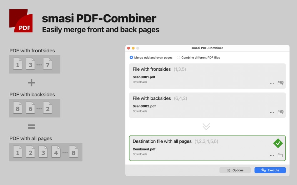 #1. smasi PDF-Combiner (macOS) By: 2S-Software AG