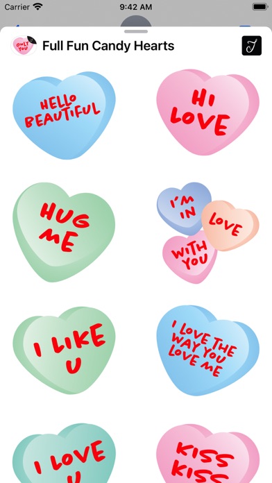 Full Fun Candy Hearts Screenshot