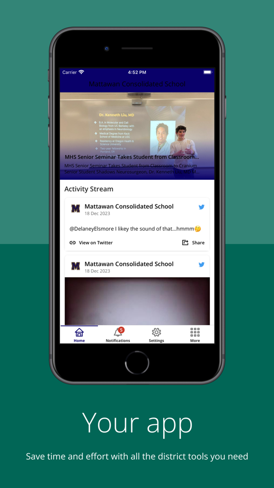 #1. Mattawan Schools Mobile (iOS) 来自: Mattawan Consolidated School