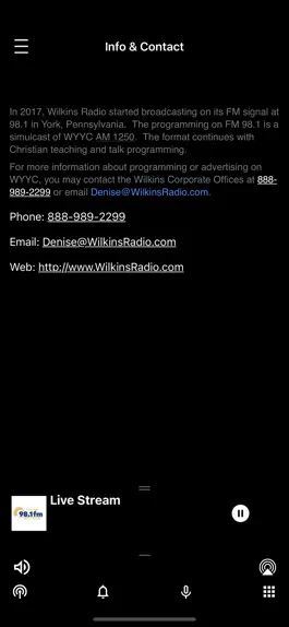 Game screenshot WYYC FM 98.1 Radio hack