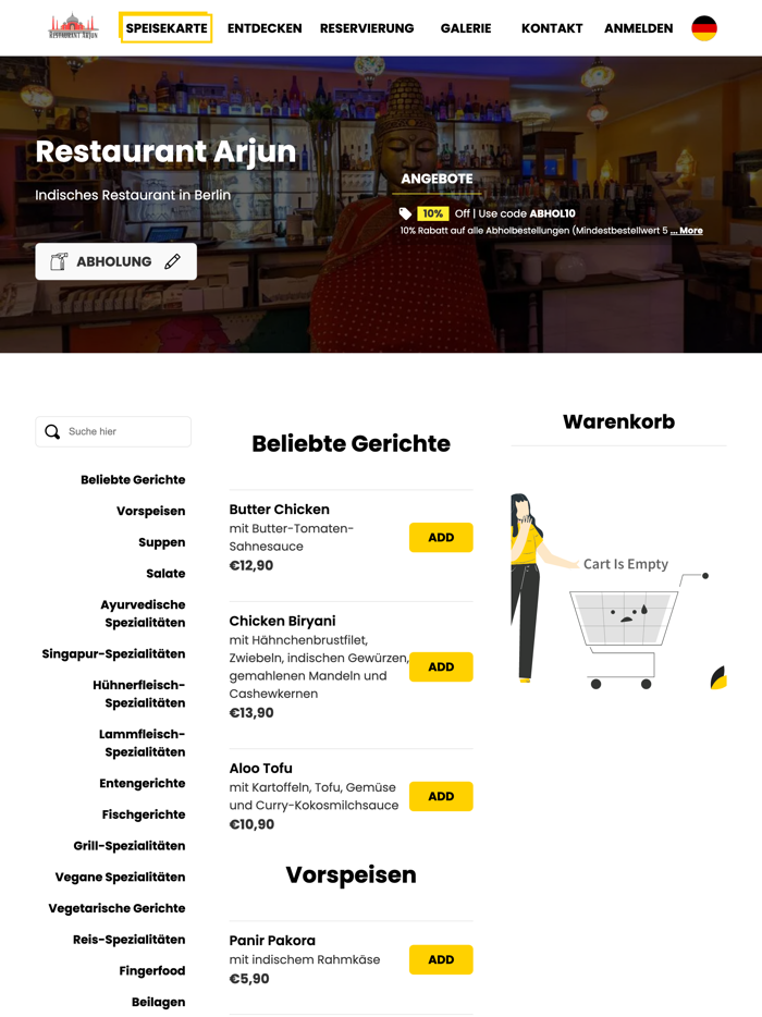 Restaurant Arjun