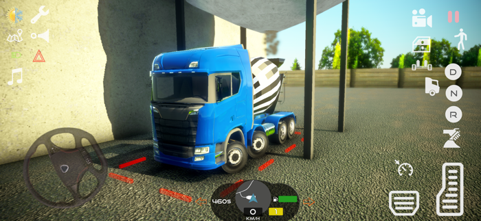 Euro Truck Simulator Mixer 3D