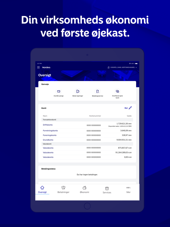 Screenshot #4 pour Nordea Business DK