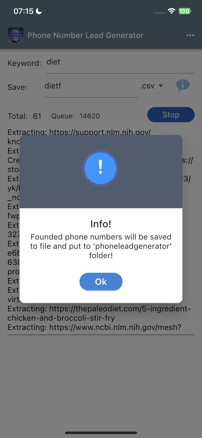 Phone Number Lead Generator