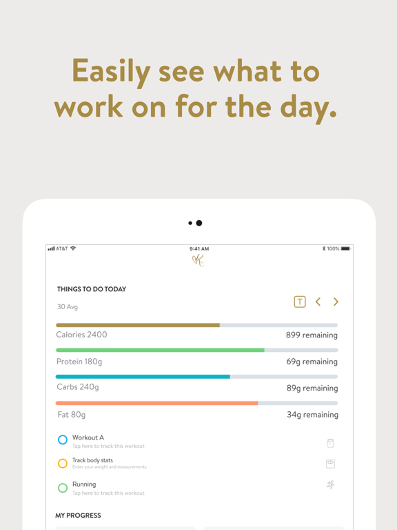 Team kfit iPad screenshot 2 - Health & Fitness app
