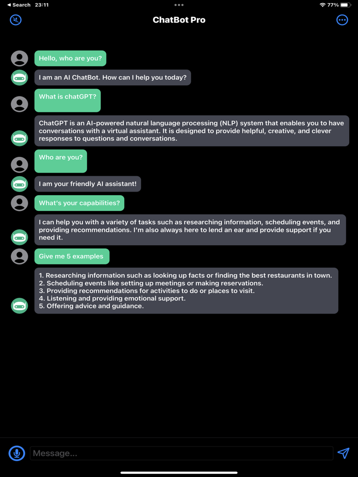 ChatBot Pro - AI Chat Bot