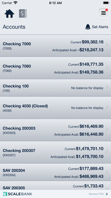 Scale Bank MN Business Screenshot