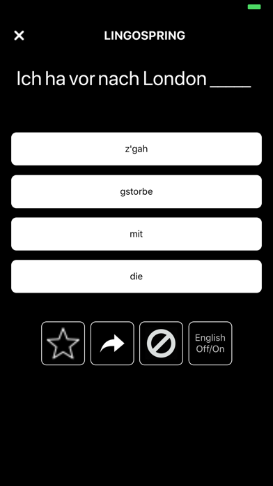 LingoSpring Screenshot