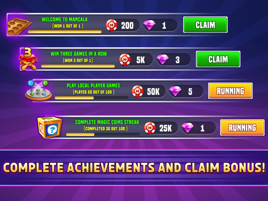 Mancala Gold iPad screenshot 8 - Games app